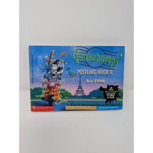 Goosebumps 1997 Postcard Book II Paperback R. L. Stine Never Used Excellent Con